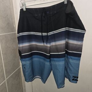 Billabong Board Shorts Men’s XXL Black Surf Swim Trunks